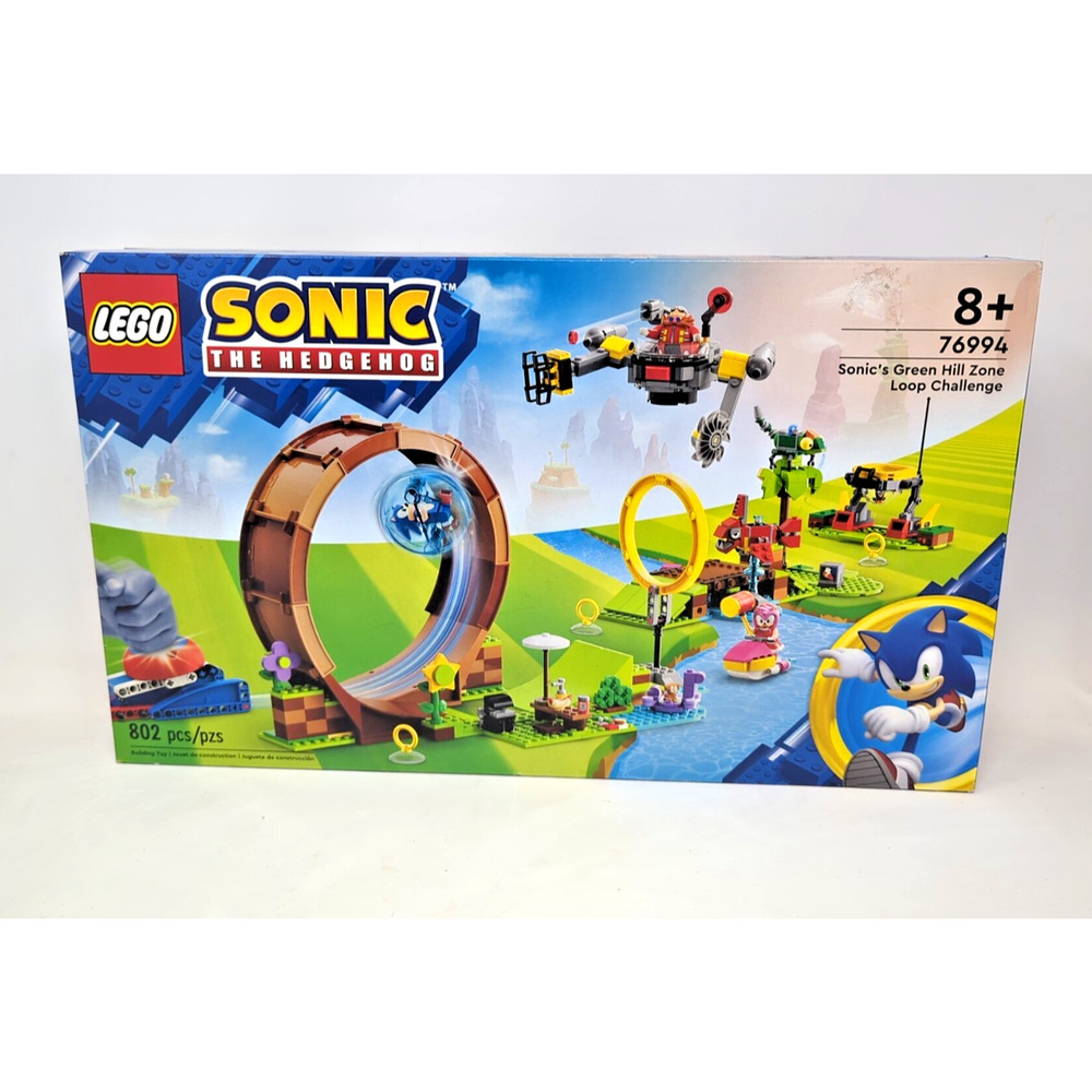 * RETIRED * LEGO Sonic: Sonic's Green Hill Zone Loop Challenge (76994) BRAND NEW
